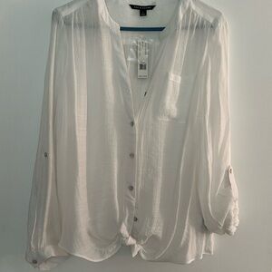 Zac &Rachel white blouse